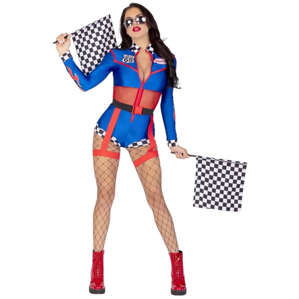 Leg Avenue 87172 Cherry Bomb Racer Costume